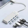Orico PAPW4A-C3 USB Hub 4-portový 4x USB-A 3.0 0,15 m - biely thumbnail