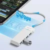 Orico PAPW4A-C3 USB Hub 4-portový 4x USB-A 3.0 0,15 m - biely thumbnail