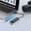 Orico PAPW3AT-U3 USB Hub 4-portový 3x USB-A 3.0 s čítačkou microSD/SD kariet 1 m - čierny thumbnail
