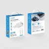 VEGER TR121 biely sieťový USB-A + USB-C PD 45W nabíjací adaptér + USB-C–USB-C 100W dátový kábel thumbnail