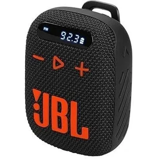 JBL Wind 3 bezdrôtový Bluetooth reproduktor s držiakom na riadidlá čierno-oranžový - 4