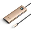 Orico PW11 9v1 USB-C dokovacia stanica 2x USB-A 3.0 1x USB-C 3.0 1x USB-C PD 100 1x HDMI 4K 60Hz 1x microSD/SD 1x RJ45 2,5G Ethernet 1x Audio 3,5mm - Rose Gold thumbnail