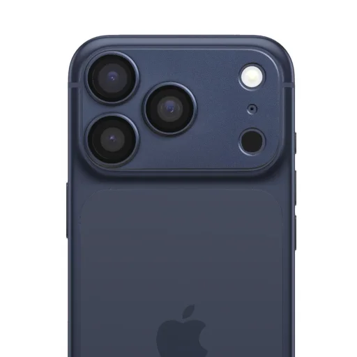 iPhone 17 Pro modré AR+AF Full Metal ochranné sklo na šošovky fotoaparátu - 3