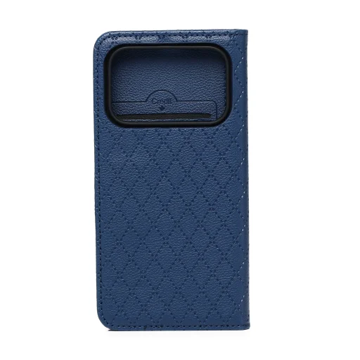 Honor 600 / Honor 600 Pro Smart Caro tmavomodré puzdro - 2