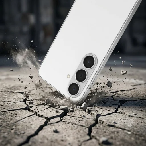Samsung Galaxy S26 ezüst AR+AF Full Metal edzett üvegfólia - 7