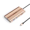 Orico XDR 12in1 USB-C dokovacia stanica USB-A USB-C 2x HDMI 4K 60Hz DisplayPort 4K 60Hz RJ45 Gigabit PD 100W čítačka SD a microSD kariet - ružovozlatá thumbnail