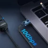 Orico CAF31 USB-C - USB-A 3.1 Gen 2 10Gbps 1m OTG adaptér - čierny thumbnail