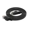 Orico PUG-C6B CAT6 1000Mbps RJ45 Ethernet sieťový kábel, plochý LAN, 10m, čierny thumbnail