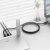 Orico PUG-C6 CAT6 1000Mbps RJ45 Ethernet sieťový kábel internet LAN okrúhly 1m - čierny thumbnail