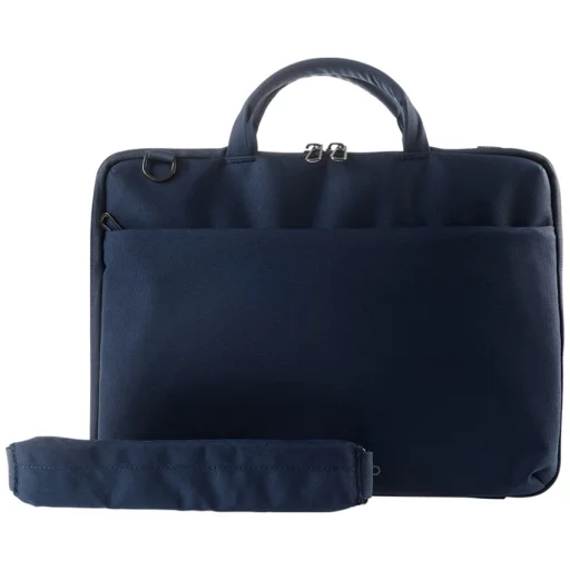 Tucano Darkolor Slim taška na notebook 13"/14" modrá - 3