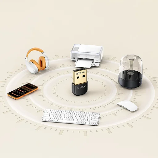Orico BTA-60 Bluetooth 6.0 adaptér - čierny - 9