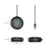 Orico YXR4-U3 RGB USB Hub 4-Port USB-A 3.0 audio/mikrofon porttal 0,3m - Fekete thumbnail