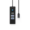 Orico PWC2U-C3 3-portový USB hub 2x USB-A 3.0 1x USB-C 3.0 0,5 m - čierny thumbnail