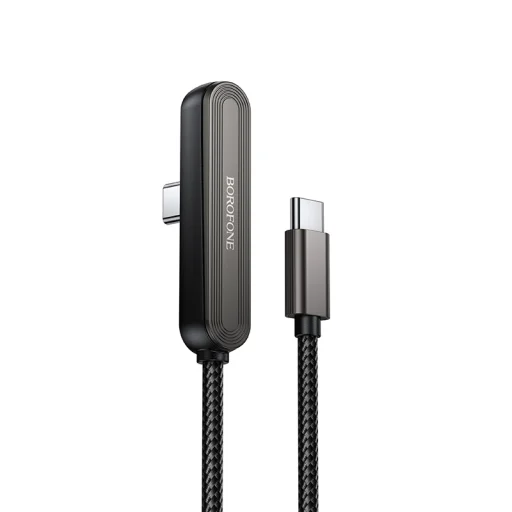 Borofone kábel BX125 Pacifico - Type-C na Type-C - PD 60W 1 meter čierny - 1