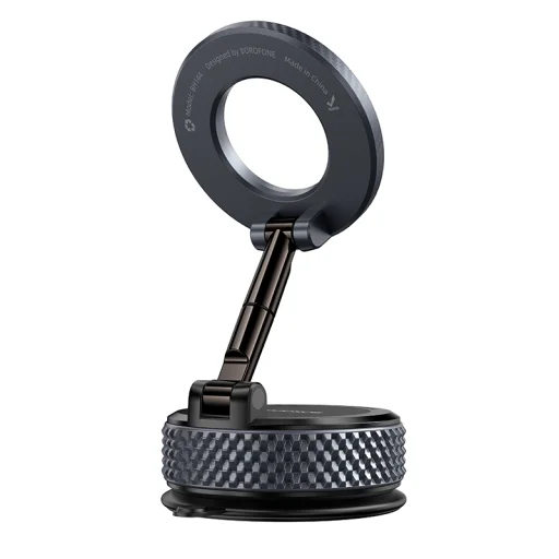 Borofone držiak do auta BH144 Custodio magnetický držiak s vákuovou prísavkou čierny - 5