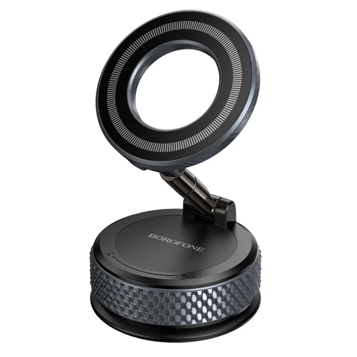 Borofone držiak do auta BH144 Custodio magnetický držiak s vákuovou prísavkou čierny - 1