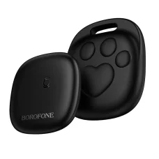 Borofone Tracker BC105 Clear (Csak Android) fekete Nyomkövető