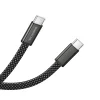 Borofone BX124 Peace - Type C - Type C - PD 60W 1 méter fekete thumbnail