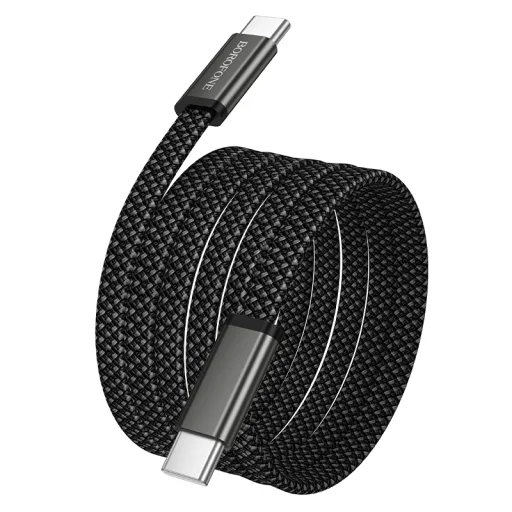 Borofone BX124 Peace - Type C - Type C - PD 60W 1 meter čierny - 5