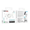 Borofone Tracker BC110 Find dual (Dual Apple & Android) biely thumbnail