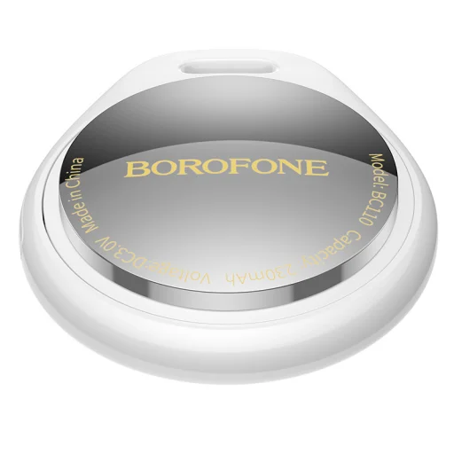 Borofone Tracker BC110 Find dual (Dual Apple & Android) biely - 3