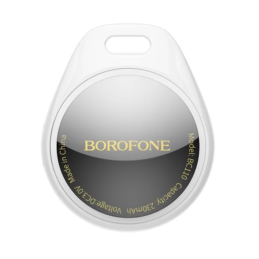 Borofone Tracker BC110 Find dual (Dual Apple & Android) biely - 5