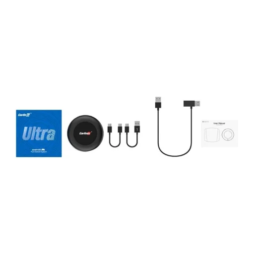 Carlinkit Tbox Ultra 3 bezdrôtový CarPlay a Android Auto adaptér čierny - 1