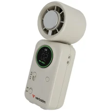 Verbatim Cool `n` Go Ice Touch Mini ručný ventilátor bielo-strieborný 32346