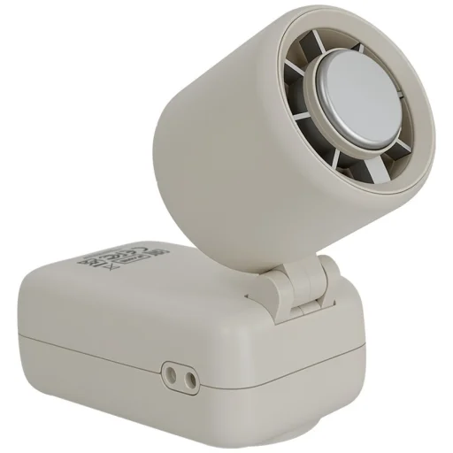 Verbatim Cool `n` Go Ice Touch Mini ručný ventilátor bielo-strieborný 32346 - 2