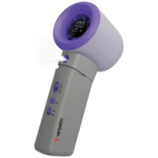 Verbatim Cool `n` Go Aqua Breeze ručný ventilátor fialovo-sivý