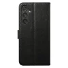 Honor Magic 8 Lite Smart Luxe kožené puzdro čierne puzdro thumbnail