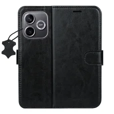 Honor 600 Lite Smart Luxe kožené puzdro čierne puzdro
