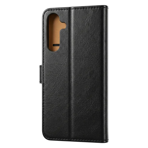 Honor Magic 8 Lite Smart Luxe kožené puzdro čierne puzdro - 6