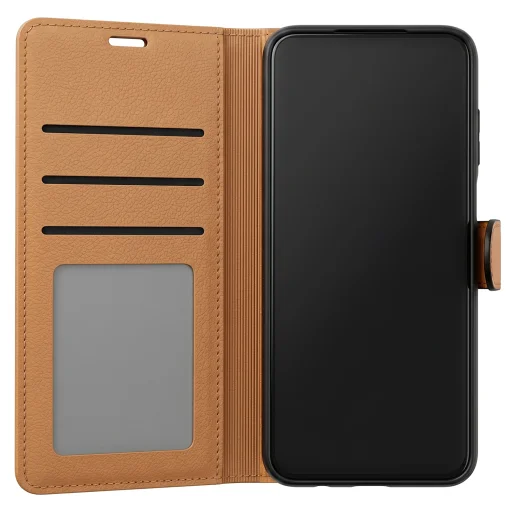 Honor Magic 8 Lite Smart Luxe kožené puzdro čierne puzdro - 7
