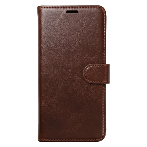 Honor Magic 8 Lite Smart Luxe kožené puzdro hnedé puzdro - 2