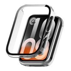 Techsuit - Defense360 Pro + Ochrana displeja - Xiaomi Smart Band 10 Pro - Priehľadný kryt s tvrdeným sklom