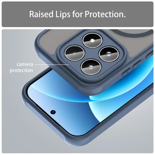 Techsuit - HaloFrost II MagSafe - Xiaomi 17T Pro - tmavomodré puzdro - 5