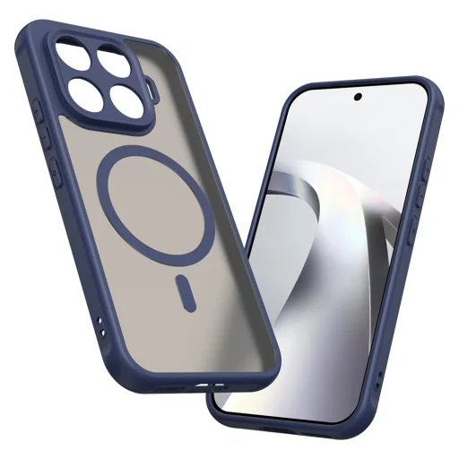 Techsuit - HaloFrost II MagSafe - Xiaomi 17T - námornícke modré puzdro - 3
