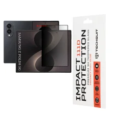 Samsung Galaxy Z Fold8 Čierne Techsuit 111D Privacy Ochranné tvrdené sklo s celoplošným lepením