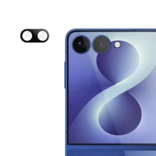 Samsung Galaxy Z Flip8 Čierne Techsuit Celoplošné ochranné sklo na kameru