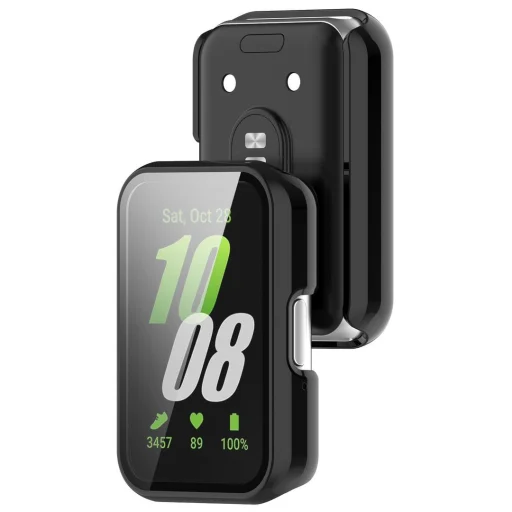 Samsung Galaxy Fit3 čierne puzdro Techsuit Defense360 Pro + ochranné tvrdené sklo - 2