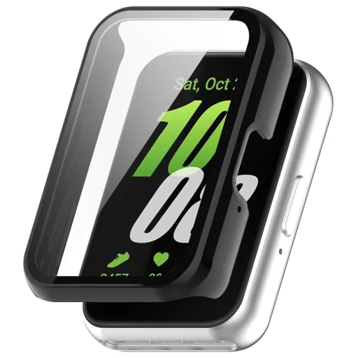 Samsung Galaxy Fit3 čierne puzdro Techsuit Defense360 Pro + ochranné tvrdené sklo - 1