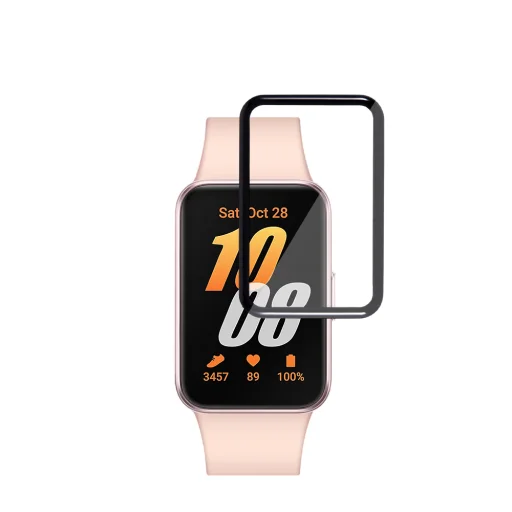 Samsung Galaxy Fit3 čierne Techsuit Nano Flex (2 ks) ochranné sklo - 2