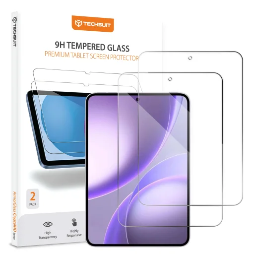 Oppo Pad Mini 8.8 Priehľadné Techsuit ArmorGlass CrystalHD tvrdené sklo (2 ks) - 1