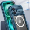 ShellBox - Vodotesné puzdro IP68 - iPhone 16 - Čierne puzdro thumbnail