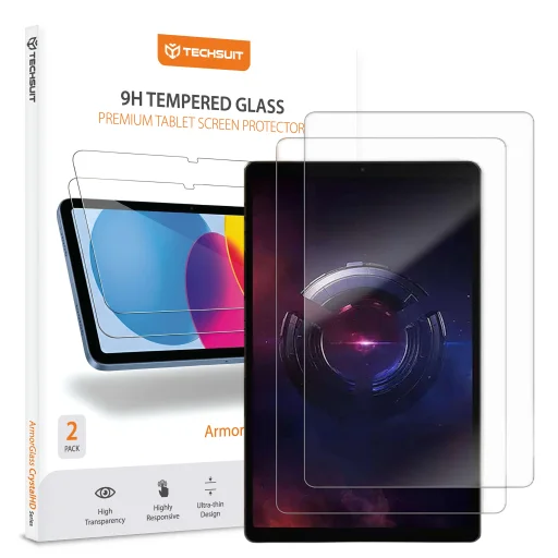 Lenovo Legion Tab Gen 5 Techsuit ArmorGlass CrystalHD (2 ks) číre tvrdené sklo - 1