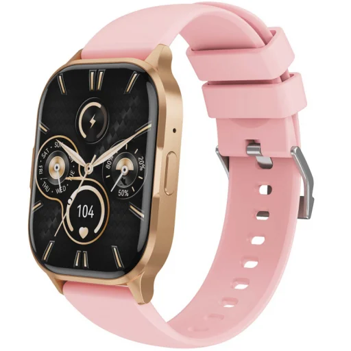 XO DESIGN J10, inteligentné hodinky Pink Gold - 1