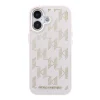 Karl Lagerfeld PU Perforated Monogram MagSafe kryt na iPhone 17 ružový kryt thumbnail