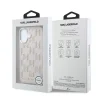 Karl Lagerfeld PU Perforated Monogram MagSafe kryt na iPhone 17 ružový kryt thumbnail