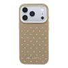 Karl Lagerfeld PU Perforated Gold Dots MagSafe puzdro pre iPhone 17 Pro Béžové thumbnail